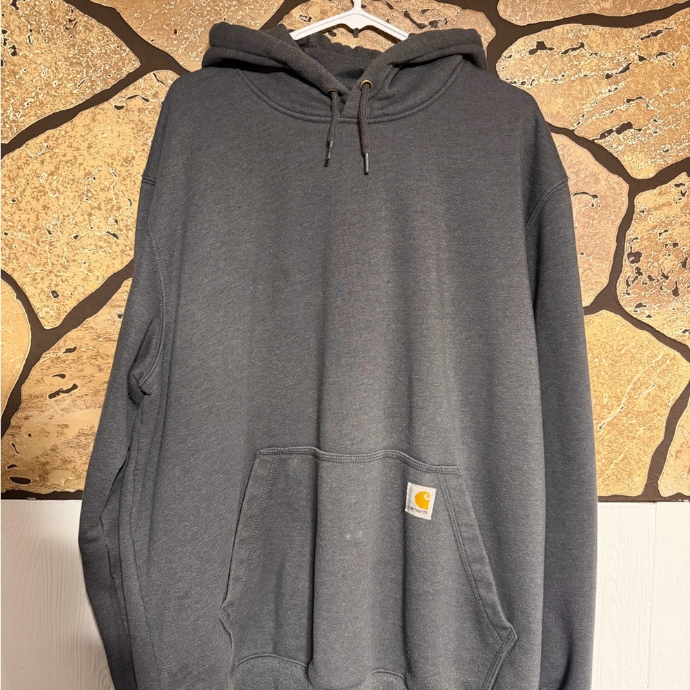 Carhartt Dark Gray Heavyweight Hooded Sweatshirt